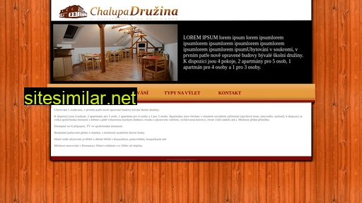 chalupadruzina.cz alternative sites