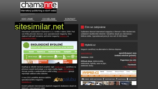 chamanne.cz alternative sites