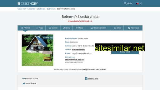 chata-bobrovnik.cz alternative sites