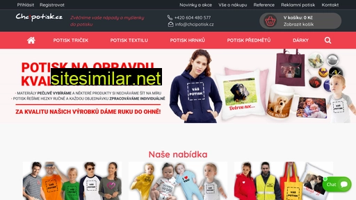 chcipotisk.cz alternative sites