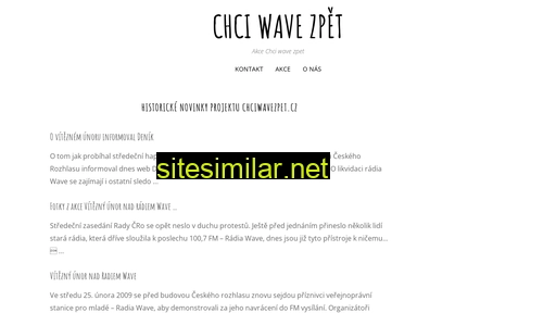 chciwavezpet.cz alternative sites