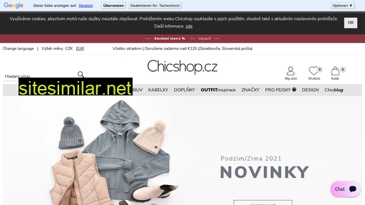 chicshop.cz alternative sites