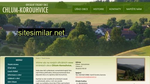 chlum-korouhvice.cz alternative sites