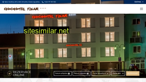 chocohotel.cz alternative sites