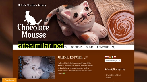 chocolatemousse.cz alternative sites