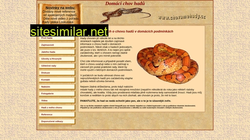chovamehady.cz alternative sites