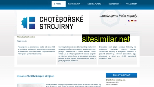 chss.cz alternative sites