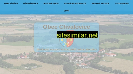 chvaloviceunetolic.cz alternative sites