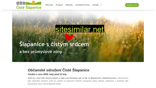 ciste-slapanice.cz alternative sites