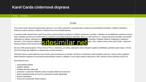 cisternovadoprava.cz alternative sites