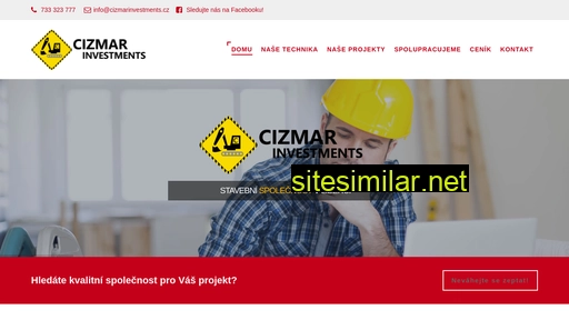 cizmarinvestments.cz alternative sites