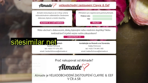 clayre.cz alternative sites
