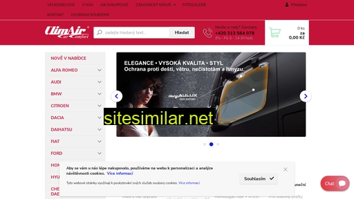 climair.cz alternative sites