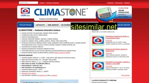 climastone.cz alternative sites