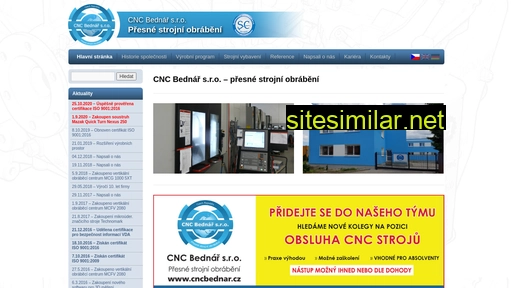 cncbednar.cz alternative sites