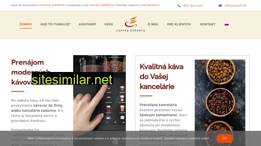 coffeeexperts.cz alternative sites