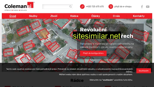 coleman.cz alternative sites