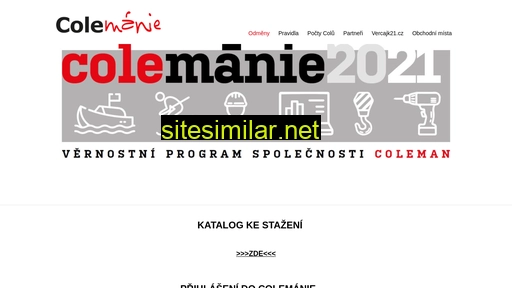 colemanie.cz alternative sites