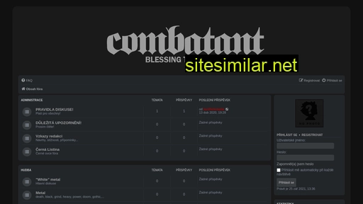 combatant.cz alternative sites