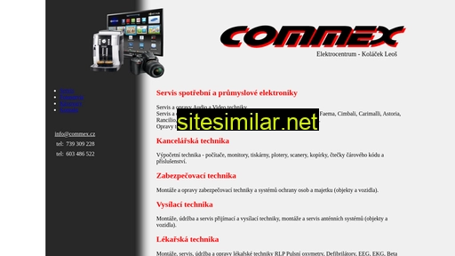 commex.cz alternative sites