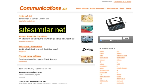 communications.cz alternative sites