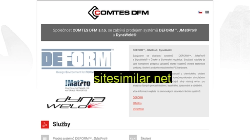 comtesdfm.cz alternative sites