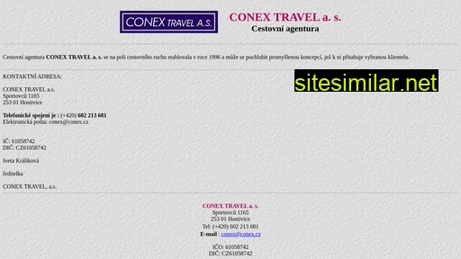 conex.cz alternative sites