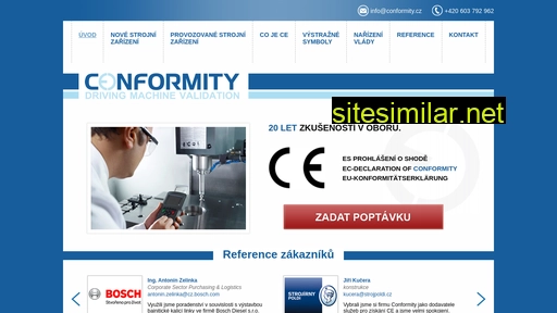 conformity.cz alternative sites