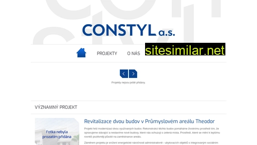 constyl.cz alternative sites