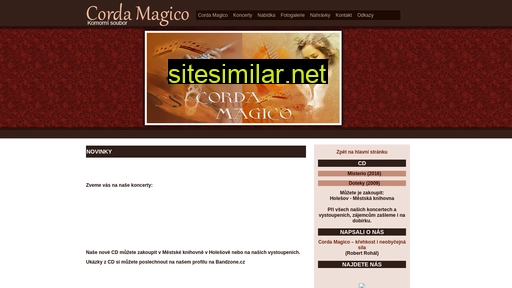 cordamagico.cz alternative sites