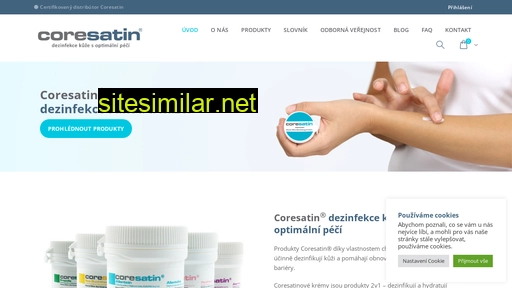 coresatin.cz alternative sites
