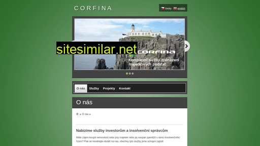 corfina.cz alternative sites