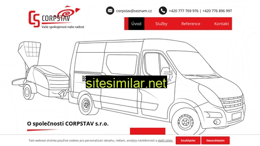 corpstav.cz alternative sites