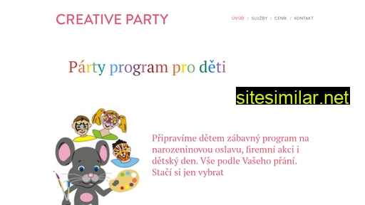 creativeparty.cz alternative sites
