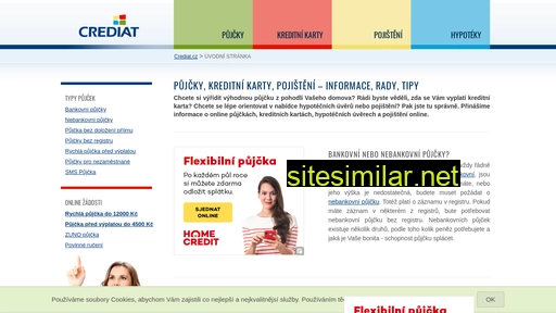 crediat.cz alternative sites