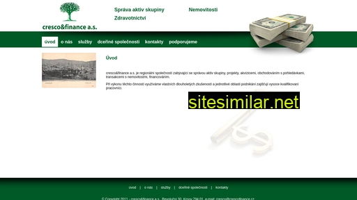 crescofinance.cz alternative sites