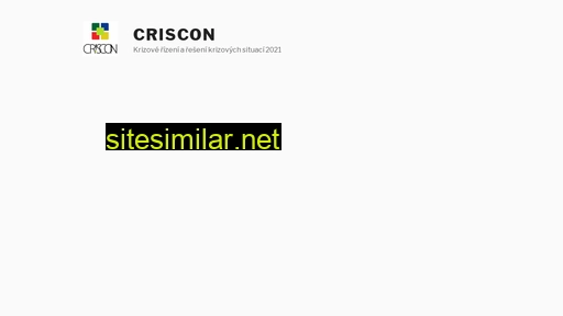 criscon.cz alternative sites