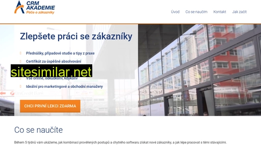 crmakademie.cz alternative sites