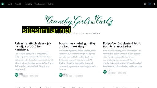 crunchygirlswithcurls.cz alternative sites