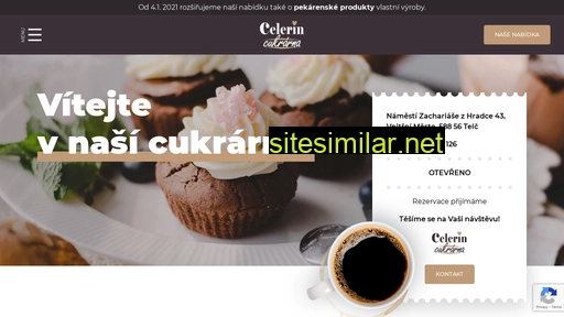 cukrarnacelerin.cz alternative sites