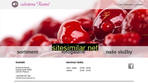 cukrarnakamel.cz alternative sites