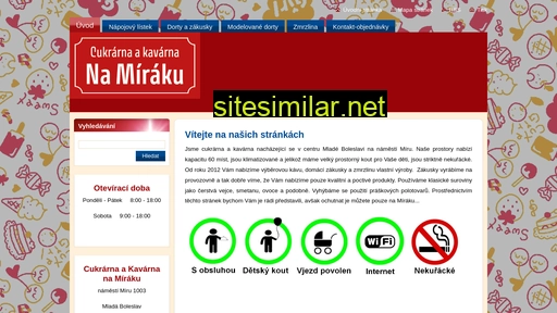 cukrarnamirak.cz alternative sites