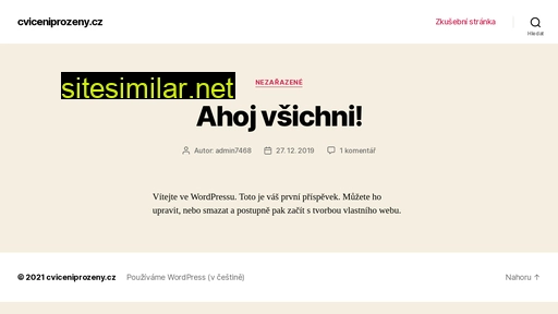 cviceniprozeny.cz alternative sites