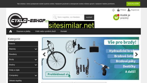 cyklo-eshop.cz alternative sites