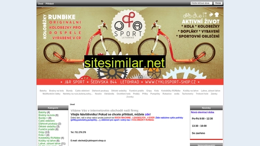 cyklosport-shop.cz alternative sites