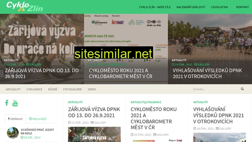 cyklozlin.cz alternative sites