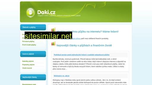 daki.cz alternative sites