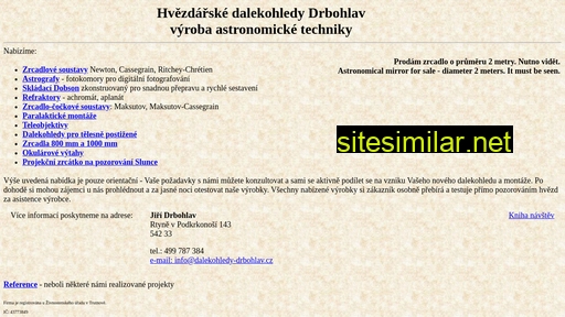 dalekohledy-drbohlav.cz alternative sites