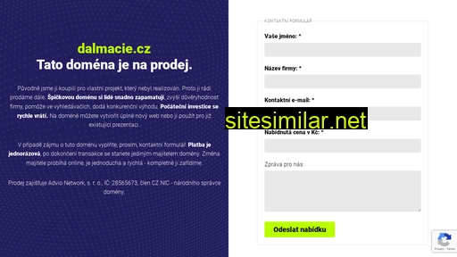 dalmacie.cz alternative sites