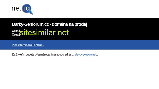 darky-seniorum.cz alternative sites
